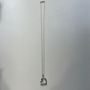 Authentic Diamond Heart Necklace